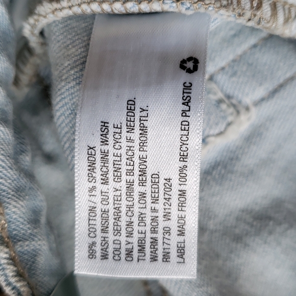 NWT wild fable highest rise mom jean size 00 - Picture 7 of 8